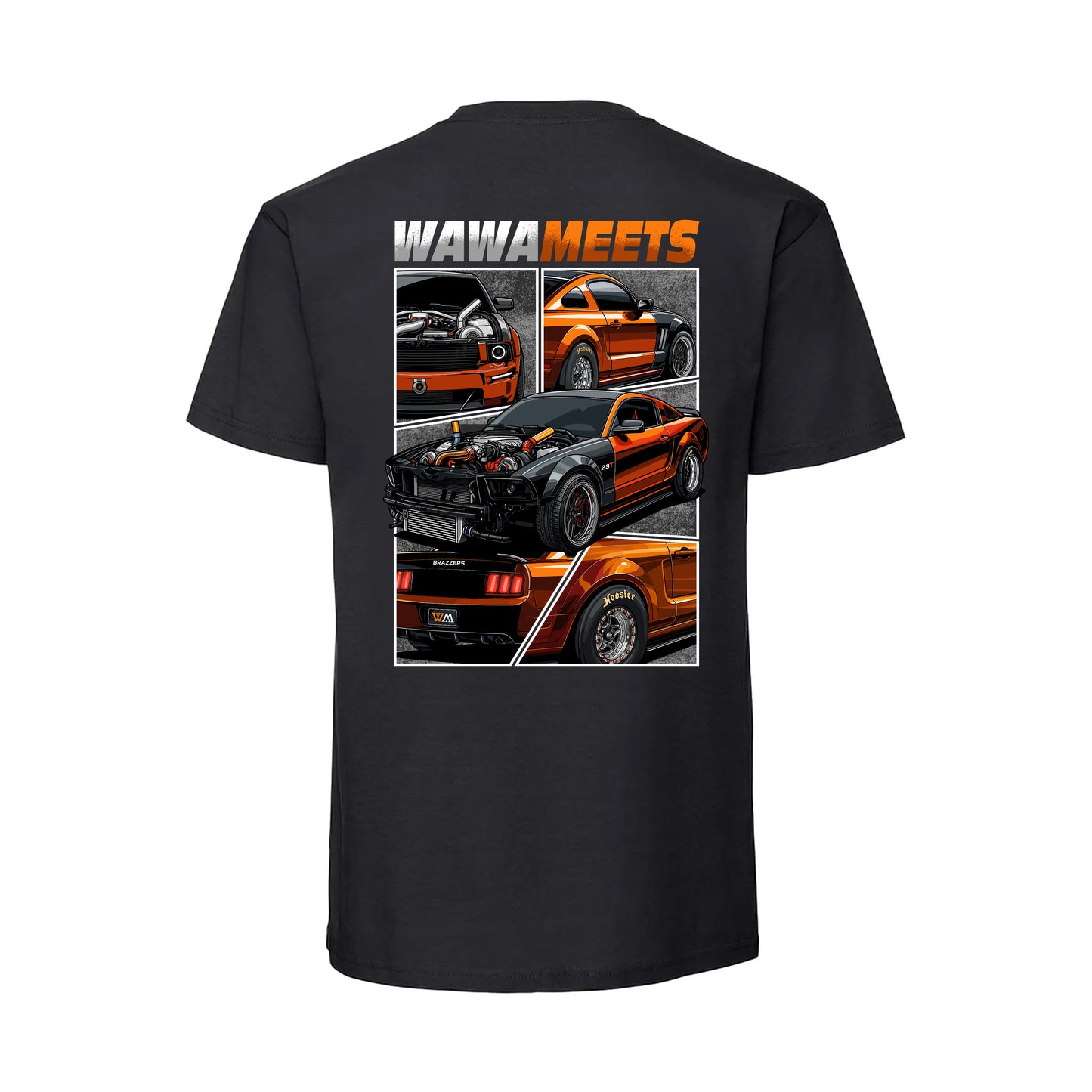 WM  T Shirts - Turbo Mustang